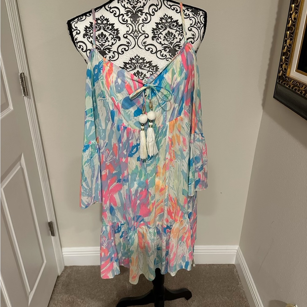 a Lilly Pulitzer dress